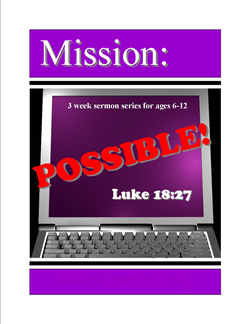 Kids Power Company Mission Possible Kids' Church Curriculum Download